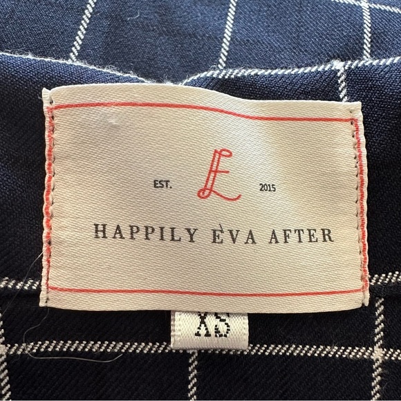 New The Happily Eva After Collection The Tonino Pajama Set XS 100% Cotton Plaid - Picture 14 of 15